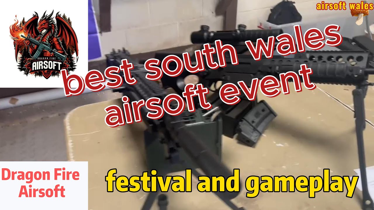 Best Airsoft event in south Wales, Dragon Fire Airsoft