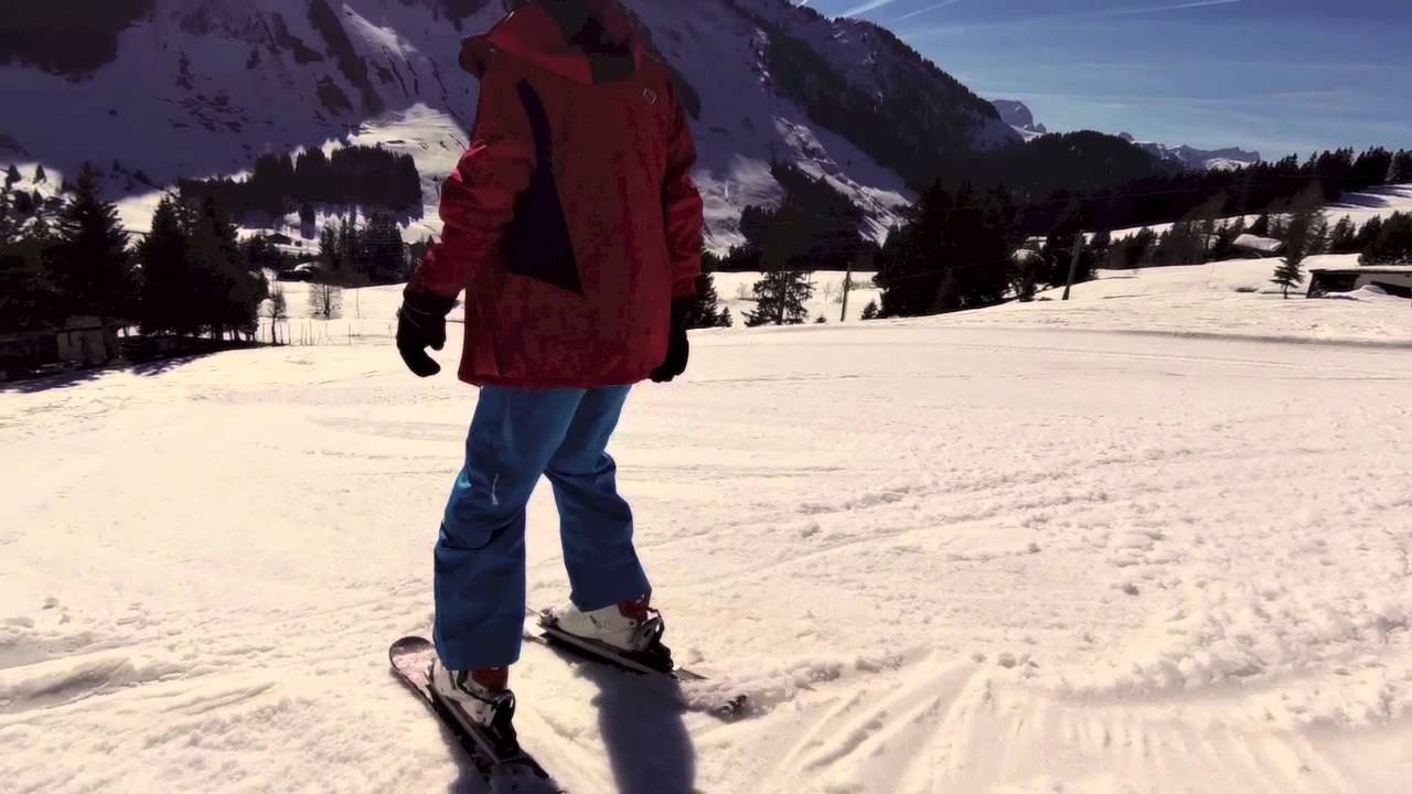 Riding Mantrax 98 Skiboards