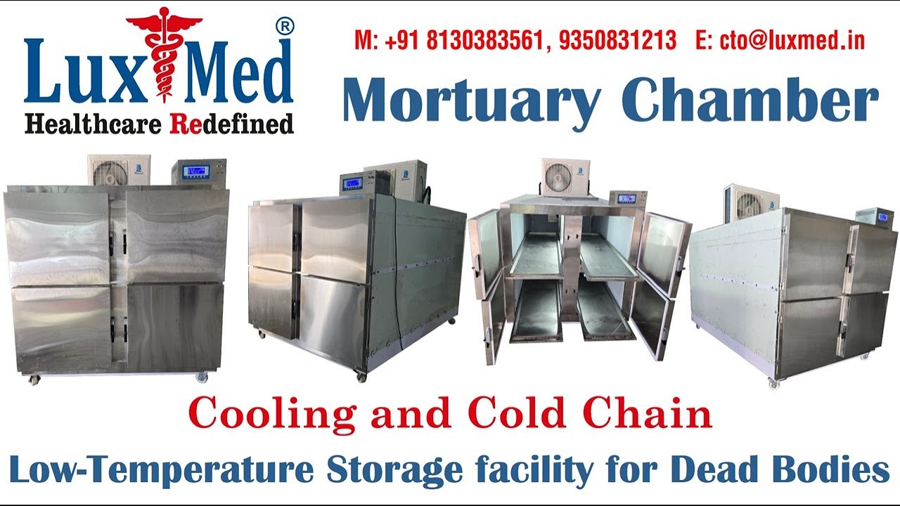 LuxMed® Mortuary chambers, Mortuary chambers; Dead Body Freezer