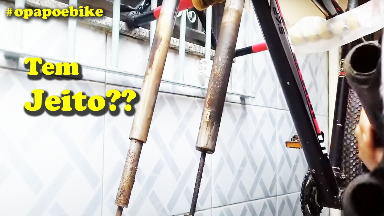 Manutenção em suspensão de mola / mecânica de bike