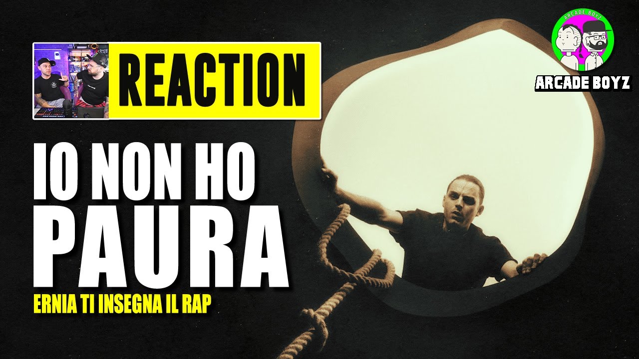 ERNIA - IO NON HO PAURA ( disco completo) | REACTION by Arcade Boyz