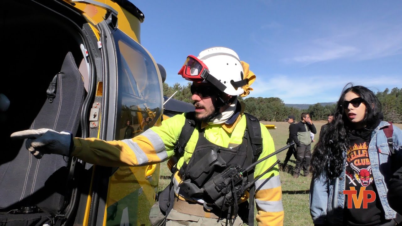 Así luchan contra el fuego los bomberos forestales de Castilla y León
