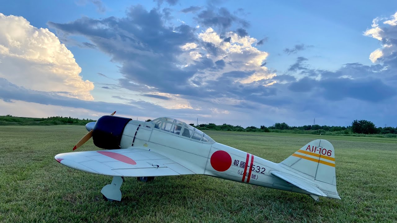 大型零戦を星型エンジンで飛ばす。難題なマニアの夢に挑戦。何回もの失敗を重ねて‼️ZERO FOREVER 🍀