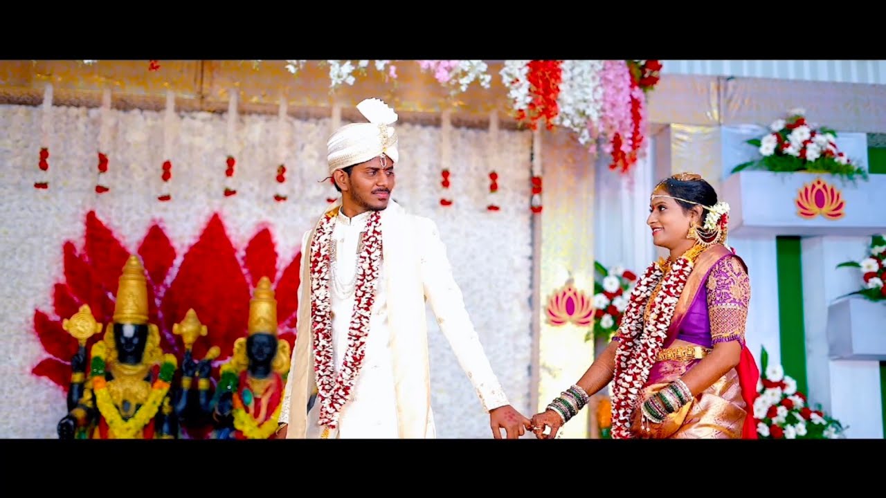 Sai Reddy ❤️ Akhila || Reception & Marriage Highlights || Wedding Highlights - Cinematic video