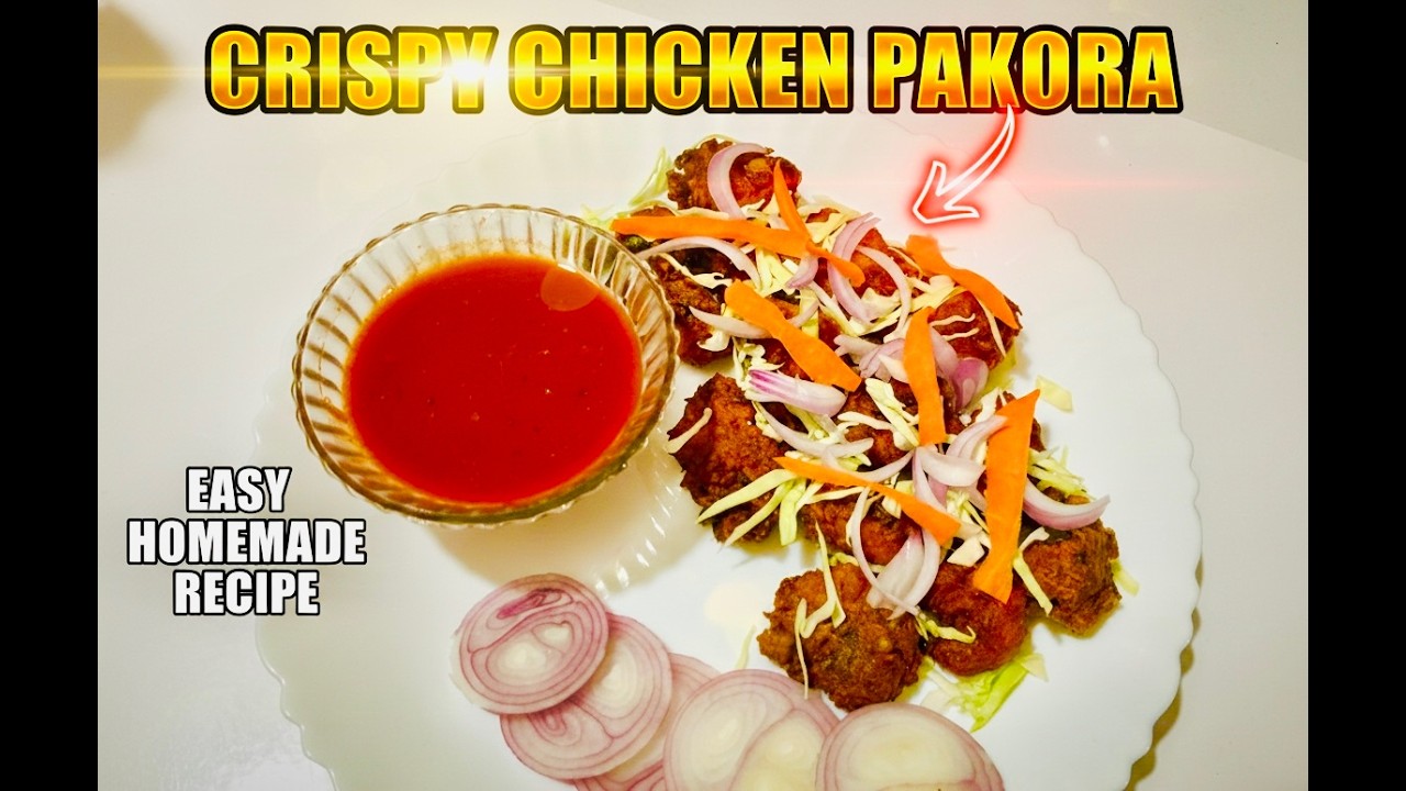 Chicken Pakora Street Style | Crispy Chicken Pakoda | Chef Kitchen