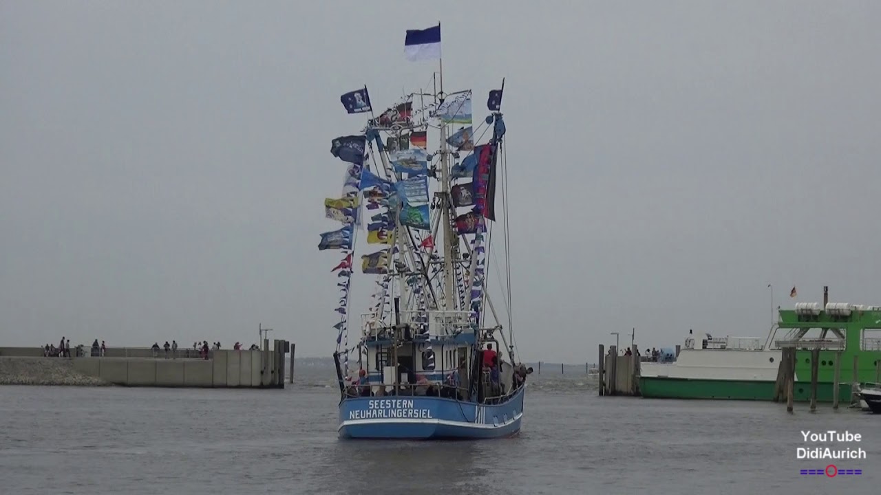 51. Kutterregatta Neuharlingersiel 2017 Hafenfest Ostfriesland Nordsee Regatta der Krabbenkutter
