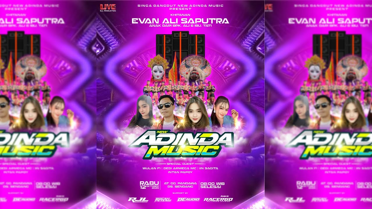 🔴 LIVE NGARAK NEW ADINDA MUSIC | KHITAN EVAN ALI SAPUTRA | RABU 12 NOVEMBER 2025 | SENDANG INDRAMAYU
