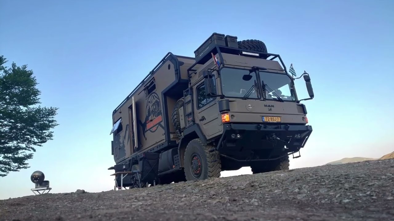 Pindos Mountains Greece Off Road MAN HX60