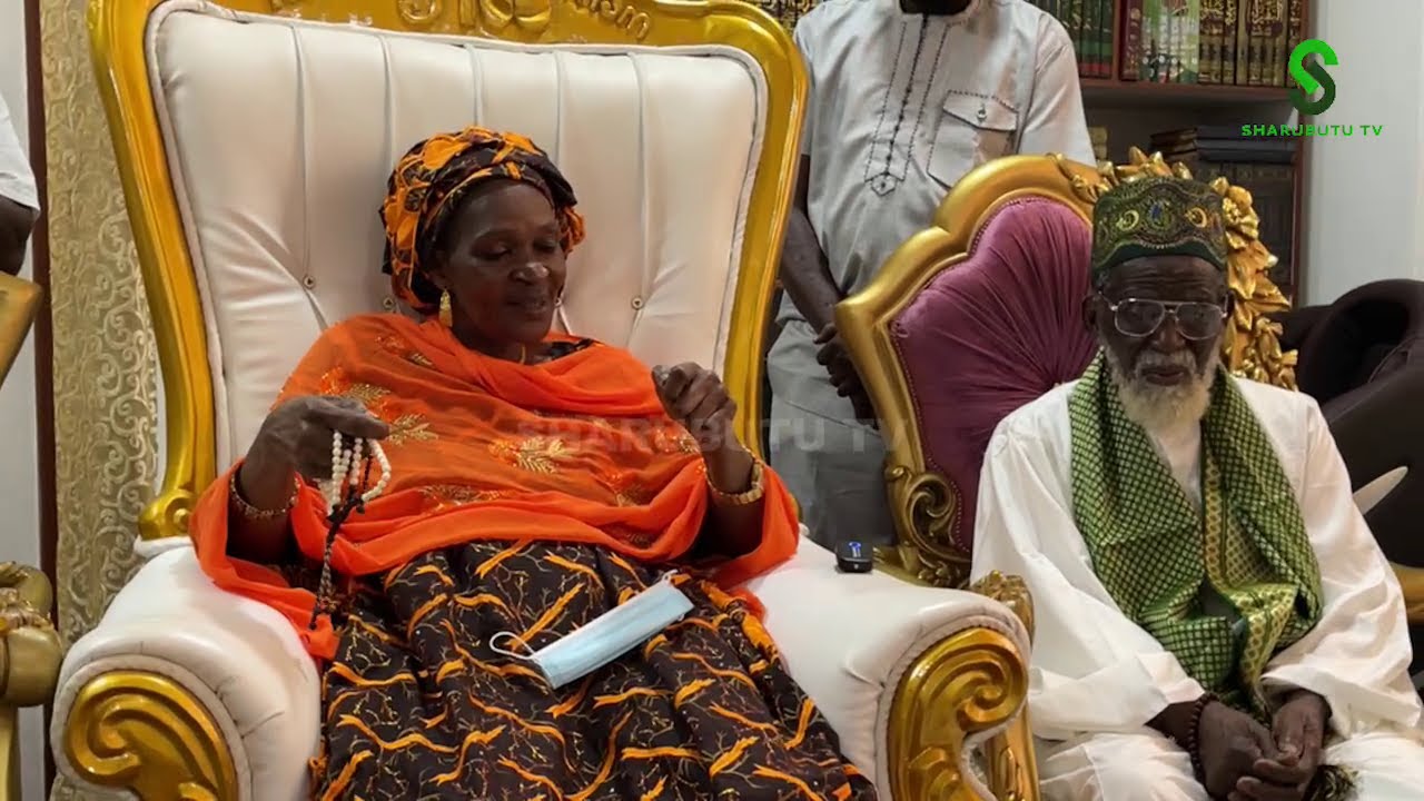 Sheikh Abdulai Maikano Jallo's family visit the National Chief Imam at his residence on 27 May 2021