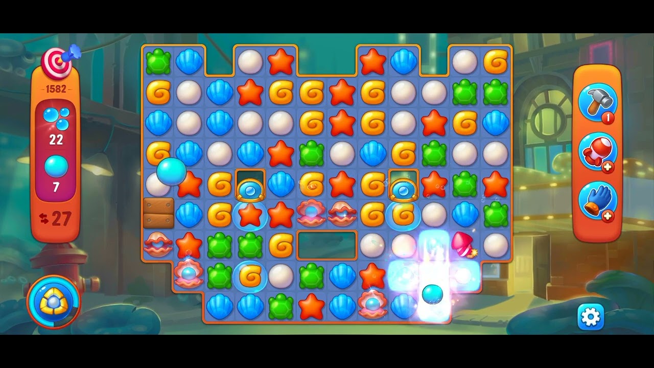 Mobile Game: simulation Fishdom game! #game #fishdom