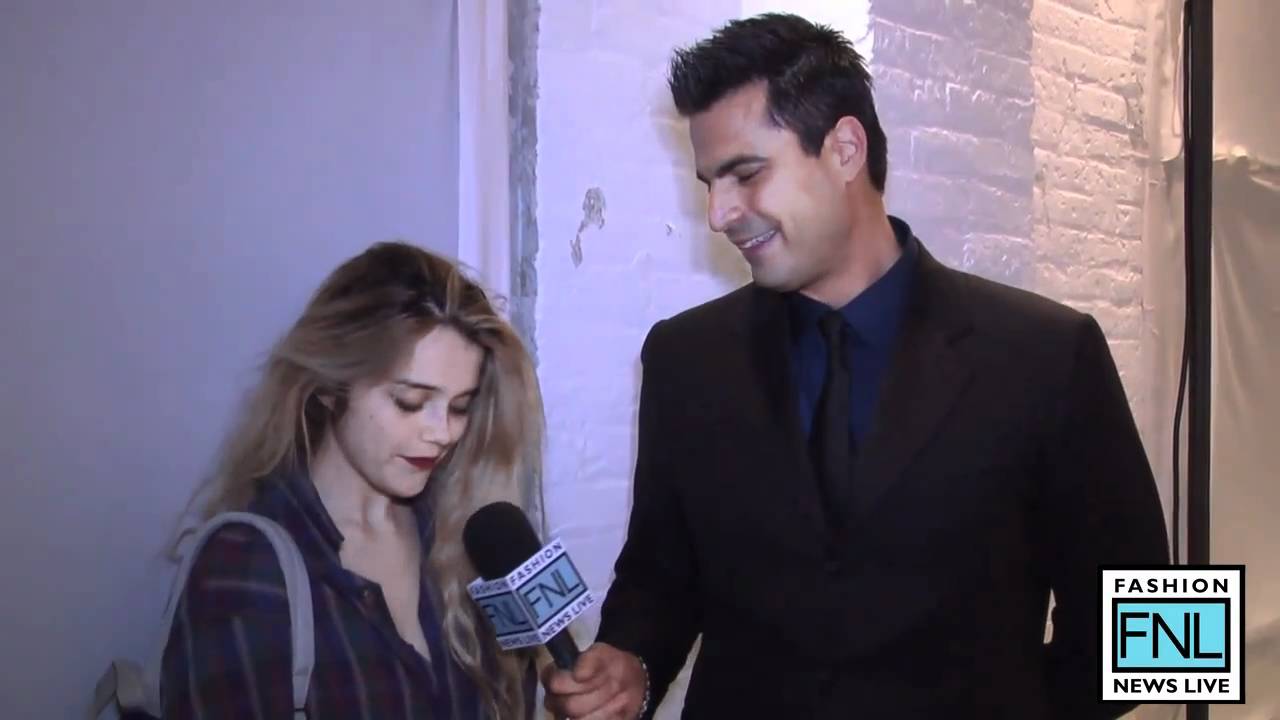 Sky Ferreira at the LA Mercedes-Benz Fashion Week 2011 at Fashion News Live