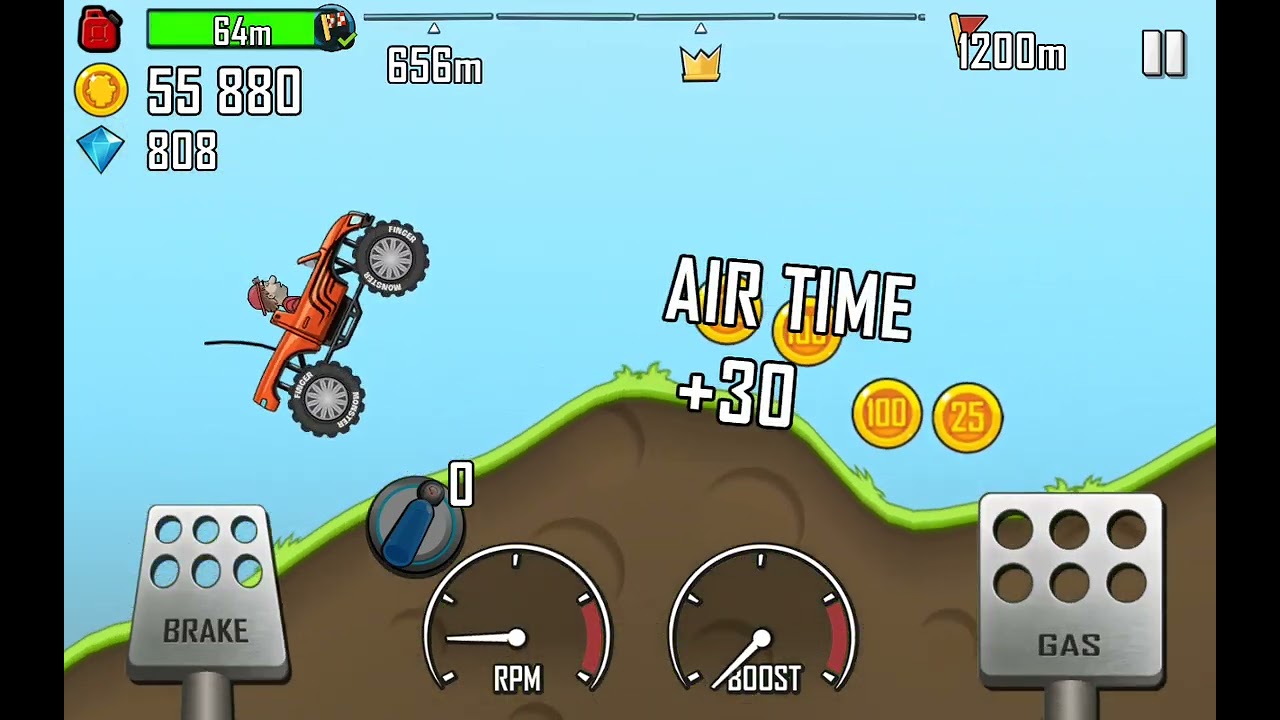 Hill climb part 15 👿😱😱