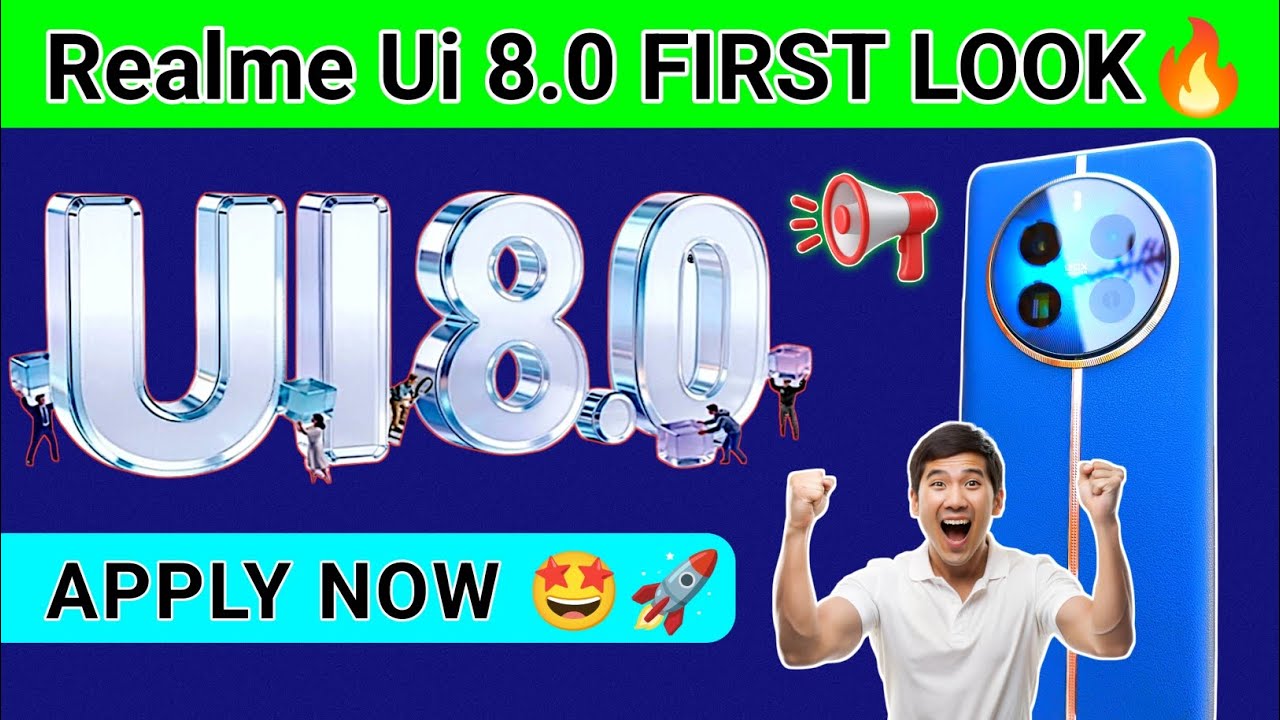 Realme ui 8.0 update 🤯🔥| Realme ui 8.0 kab aayega | how to apply Realme ui 8.0 | ui 8.0 feature