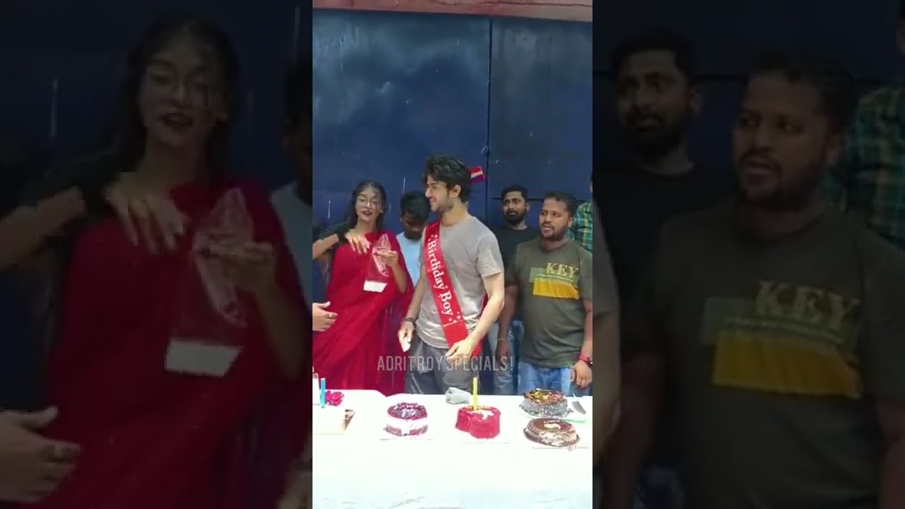 Adrit Roy's Birthday celebration at Bharatlaxmi Studio❤