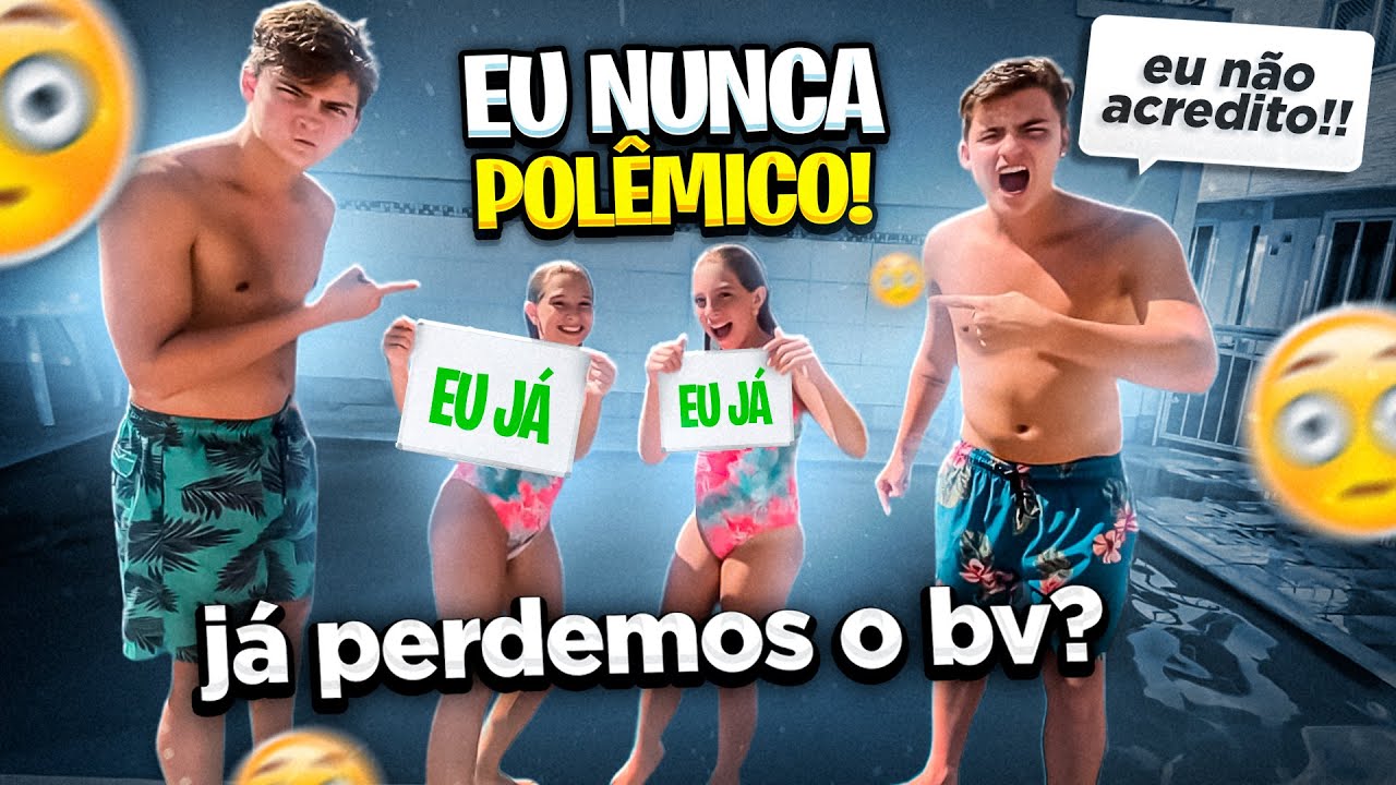 EU NUNCA POLÊMICO COM NOSSOS IRMÃOS (BEIJAMOS NO REALITY?)