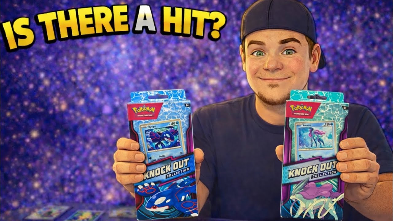 Pokemon Knocout collections 🔥 NEW Chien-Pao and Kyogre Booster packs 