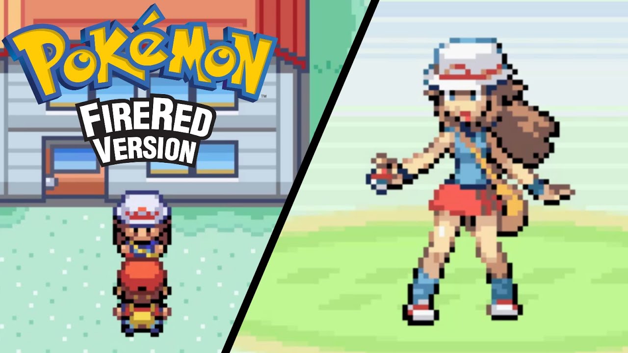 Pokemon FireRed Hack - VS Leaf