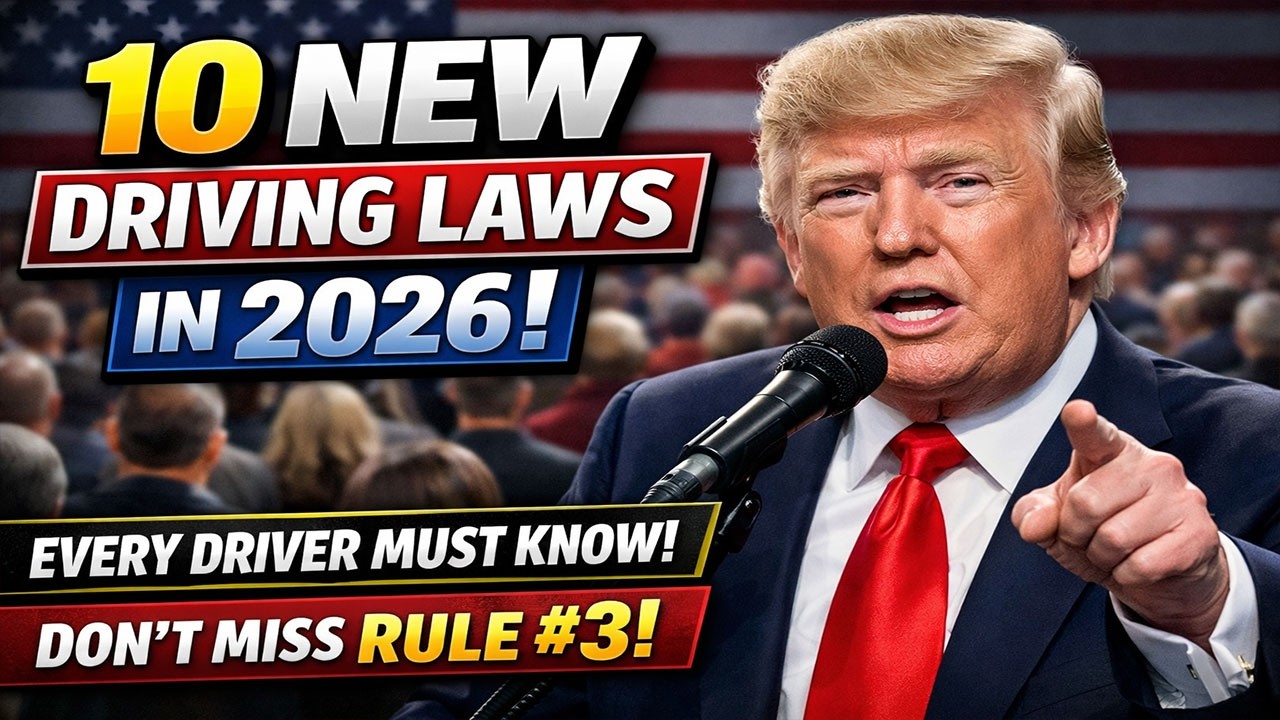 10 New Driving Laws in 2026 Every Driver Must Know &ndash; Most People Miss Rule #3!