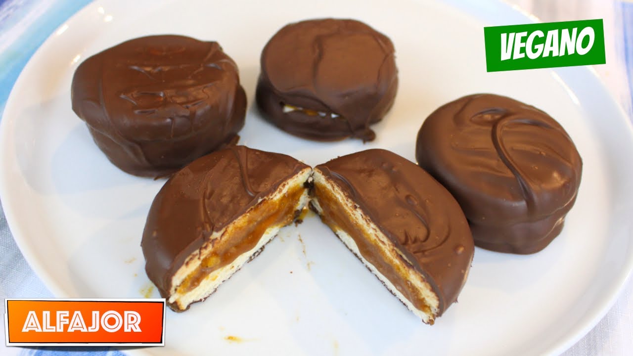 ALFAJOR VEGANO SUPER FÁCIL #657 | Receitas da Mussinha