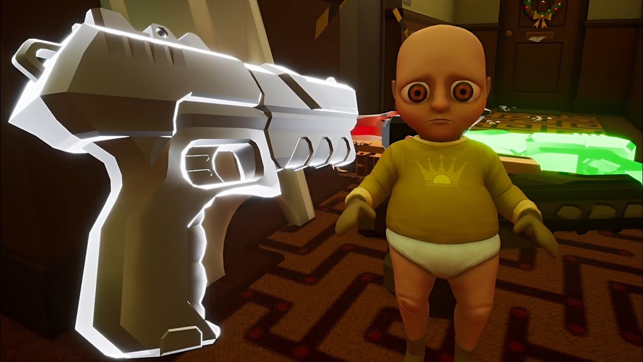 ЛЫСЫЙ И САМЫЙ РЕДКИЙ БЛАСТЕР В ИГРЕ The Baby In Yellow