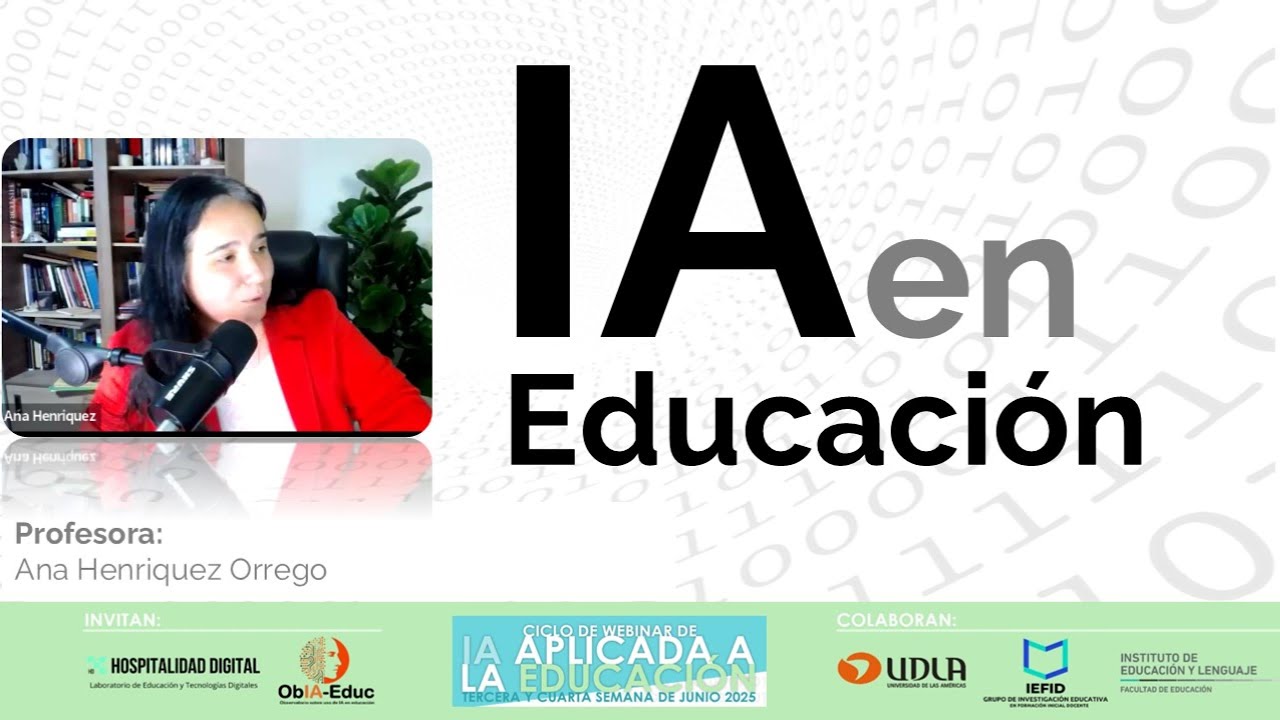 IA en Educaci&oacute;n: Retos, Usos y Claves para una Docencia Transformadora