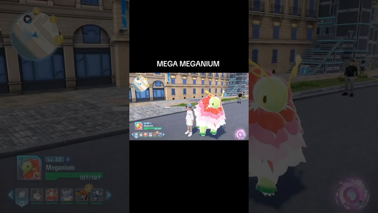 Mega Meganium in Pok&eacute;mon Legends Z-A #pokemonlegendsza