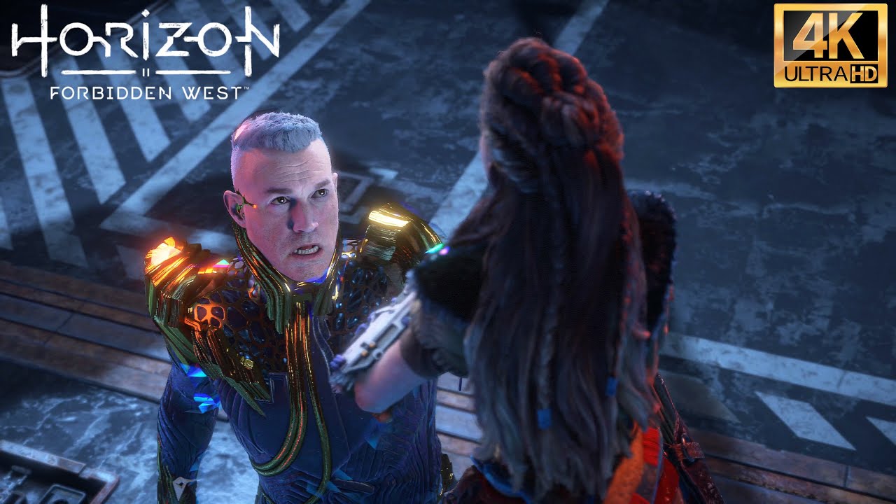 Бой с Эриком-боссом — Horizon Forbidden West (4K 60 кадров в секунду) — миссия «Дверь смерти»