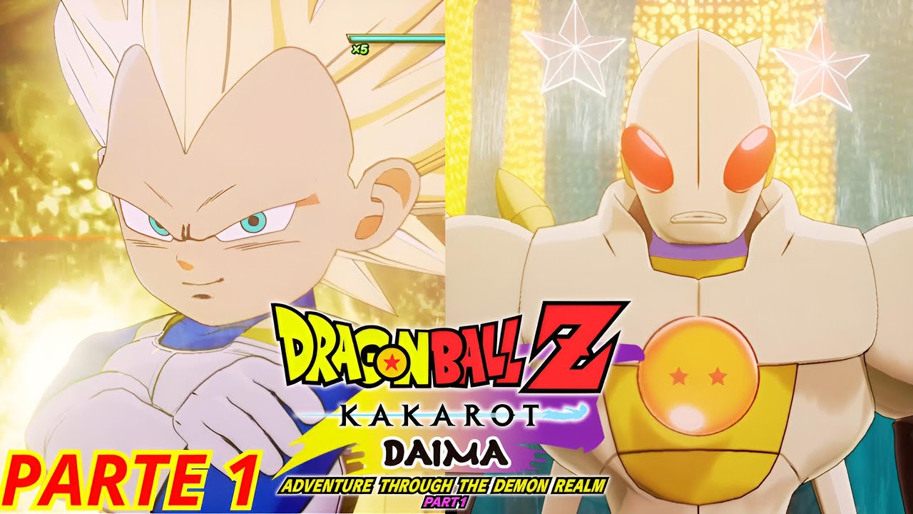 DRAGON BALL Z KAKAROT DLC DAIMA ЧАСТЬ 2 ЧАСТЬ 1 ВЕГЕТА СУПЕР САЙЯН 3 ПРОТИВ ТАМАГАМИ НОМЕР 2 😮