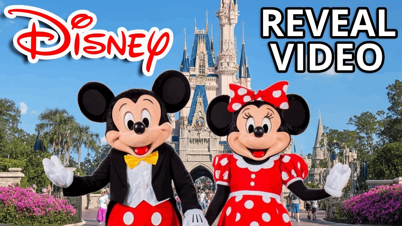 Custom Disney Trip Announcement Video