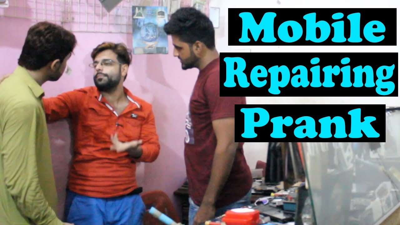 Mobile Repairing Shop Prank | Pranks In Pakistan | Part 4 | Humanitarians |
