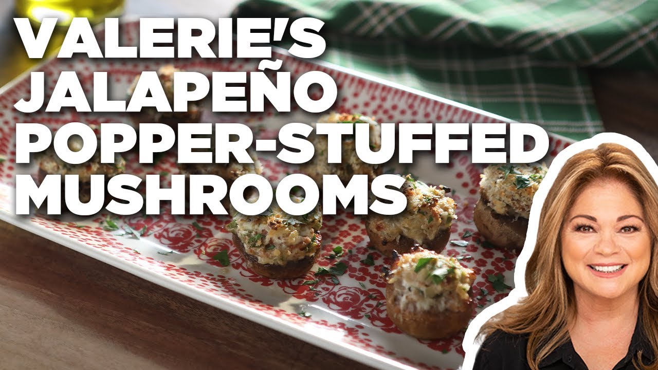 Valerie Bertinelli's Jalapeño Popper-Stuffed Mushrooms | Food Network