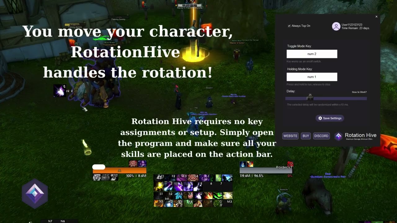 Rotation Hive &ndash; Smart Combat Assistant for World of Warcraft