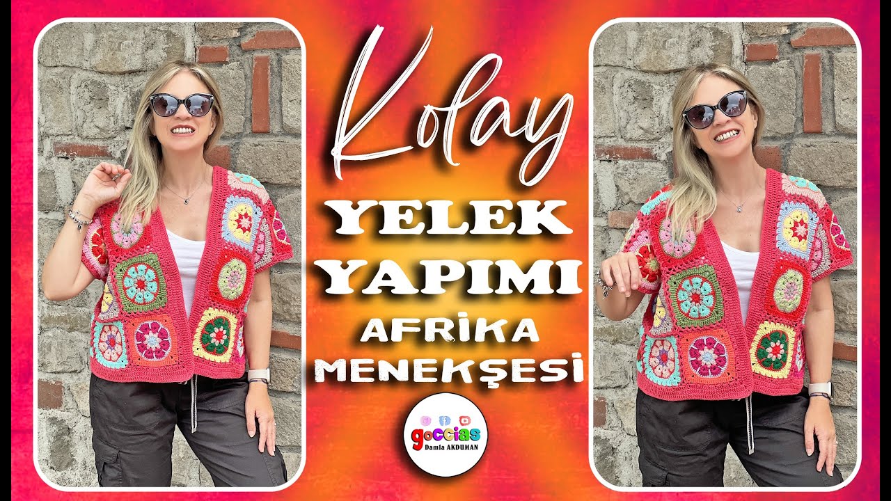 KOLAY YELEK YAPIMI AFRİKA MENEKŞESİ