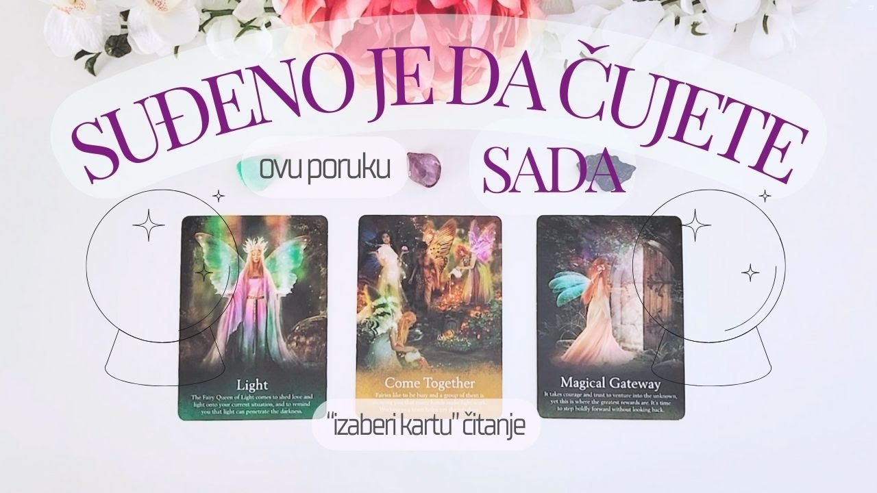 Poruka koju je suđeno da čujete SADA!🤍✨ (