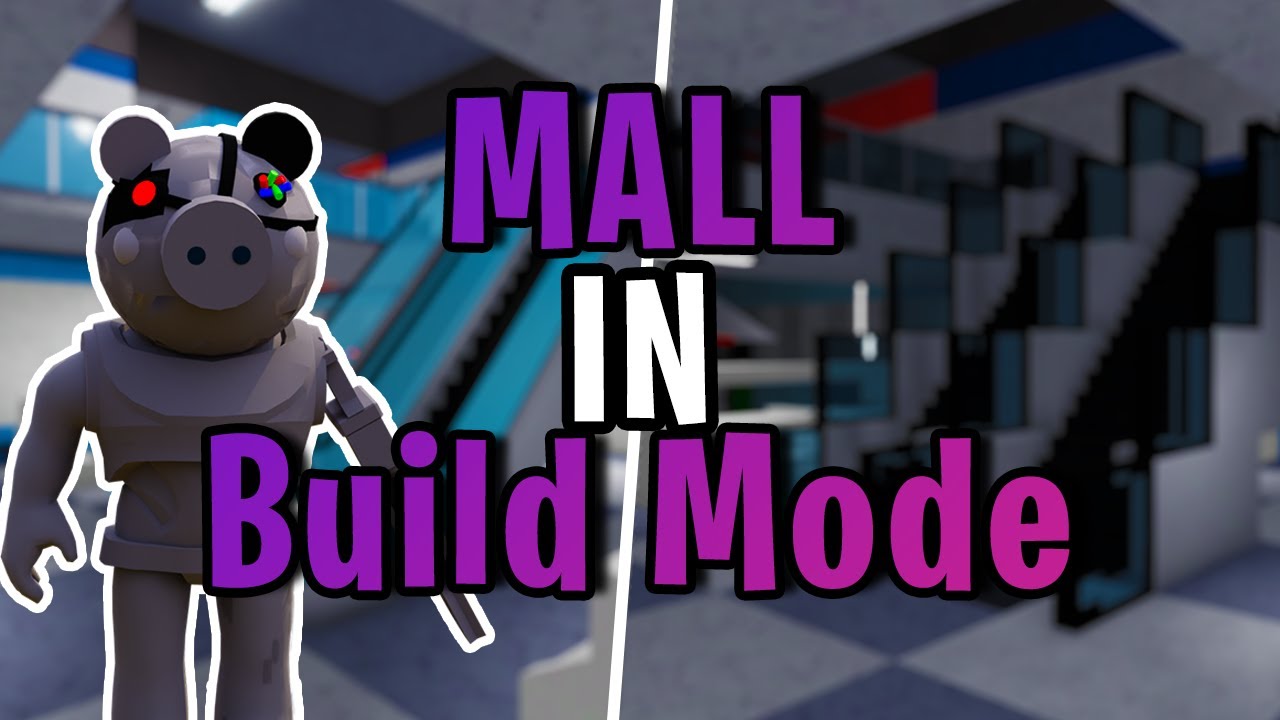 We Recreated Piggy Chapter 10 Mall in Build mode