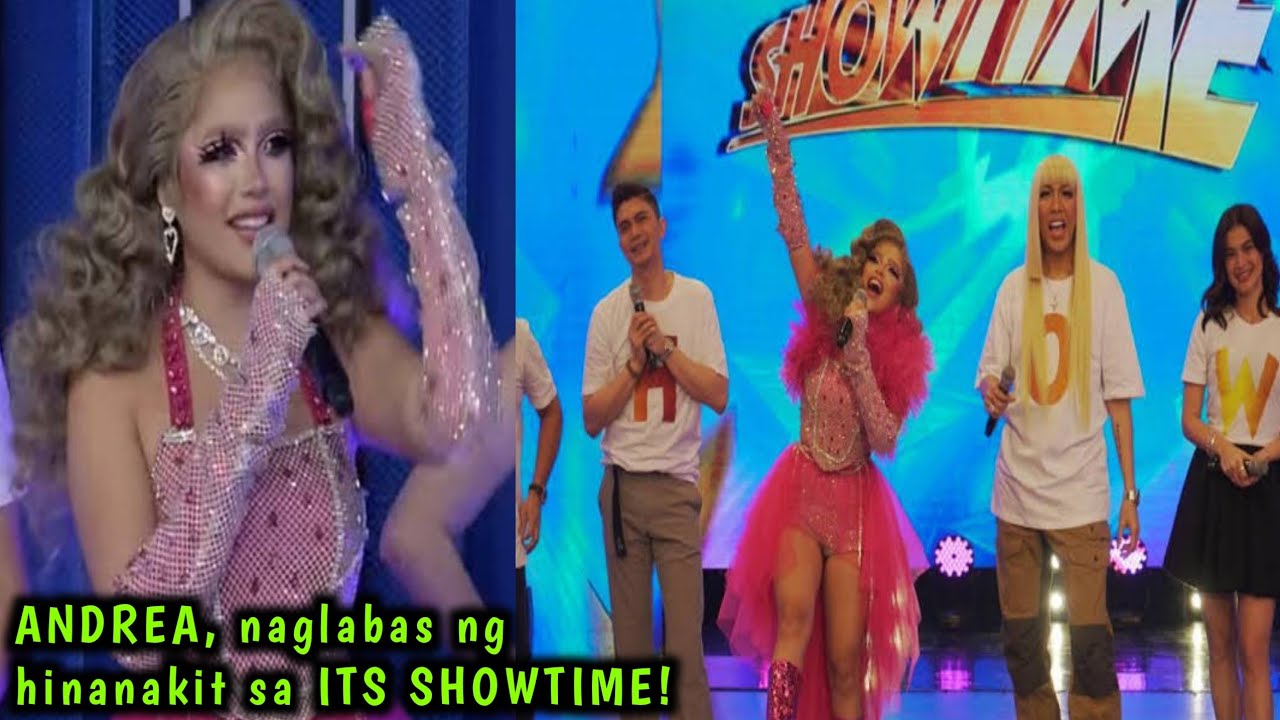 ANDREA BRILLIANTES NAGLABAS NG HINANAKIT SA ITS SHOWTIME!