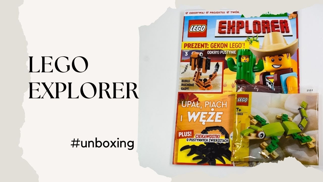 LEGO Explorer - Gekon | UNBOXING