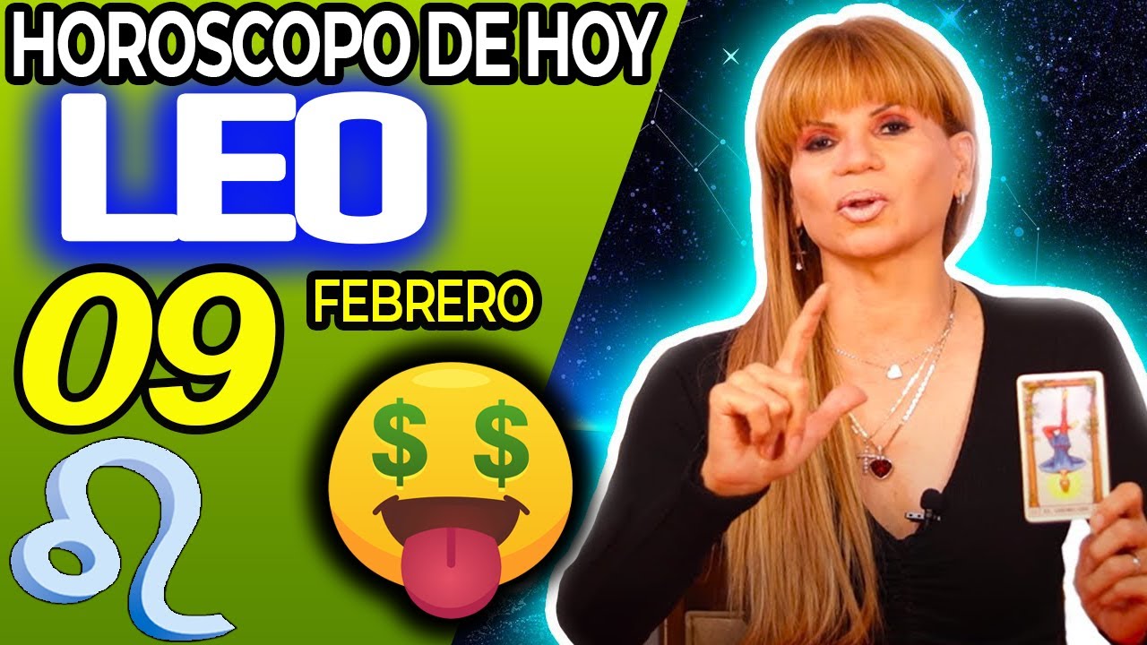 LEO ♌TE VAS A BAÑAR CON DINERO🛁💰TU DESTINO ES BRUTAL🍀 Horóscopo De Hoy 9 De Febrero 2026 | Mhoni