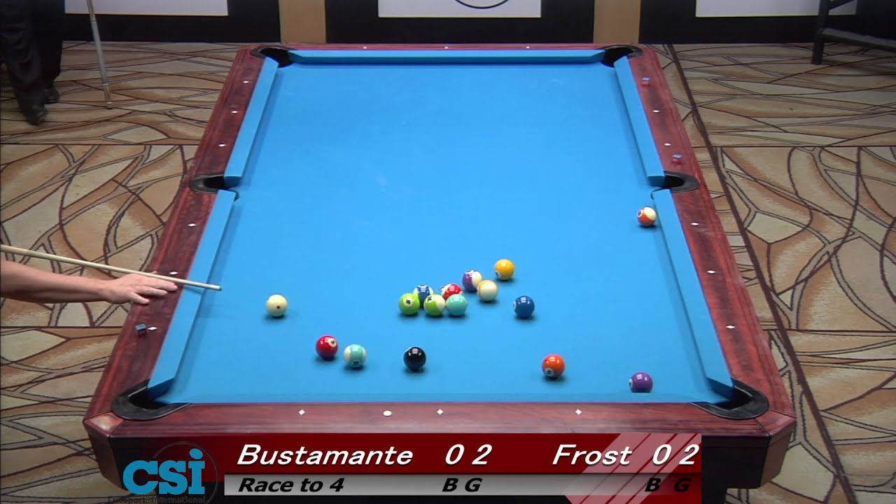 CSI 2013 US Open One Pocket Frost vs Bustamante