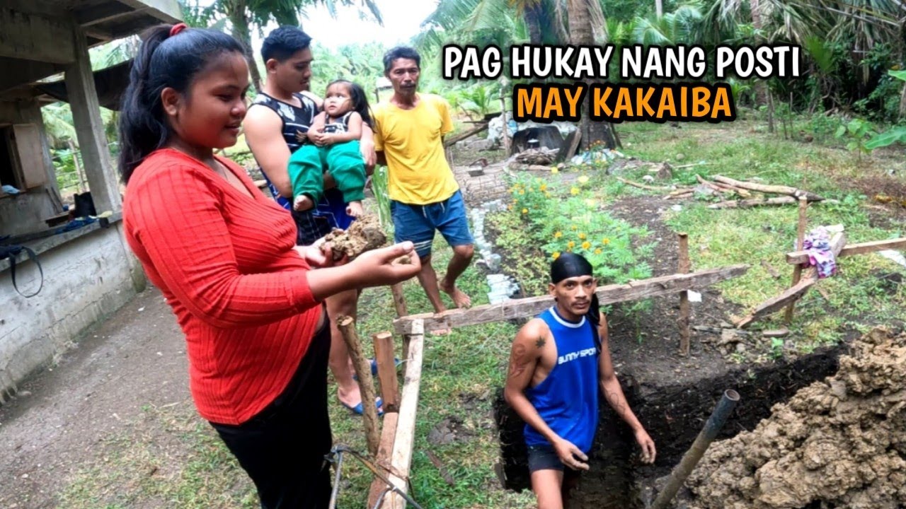 PAG HUKAY NANG POSTI MY KAKAIBA HAWAK NI MISIS ANG LUPA NA PARANG GOLD NAG TINGINAN SILA,,,