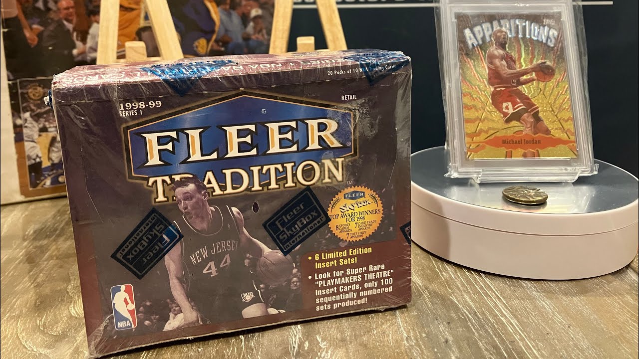 1998 Fleer Tradition! OMG INSANE MJ HIT 🤯‼️⚡️