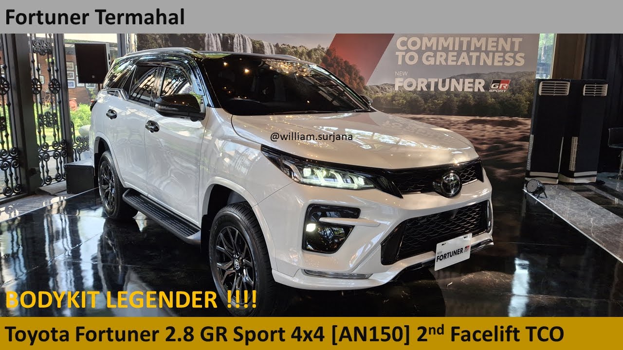 Toyota Fortuner 2.8 GR Sport 4x4 TCO [AN150] 2nd Facelift review - Indonesia