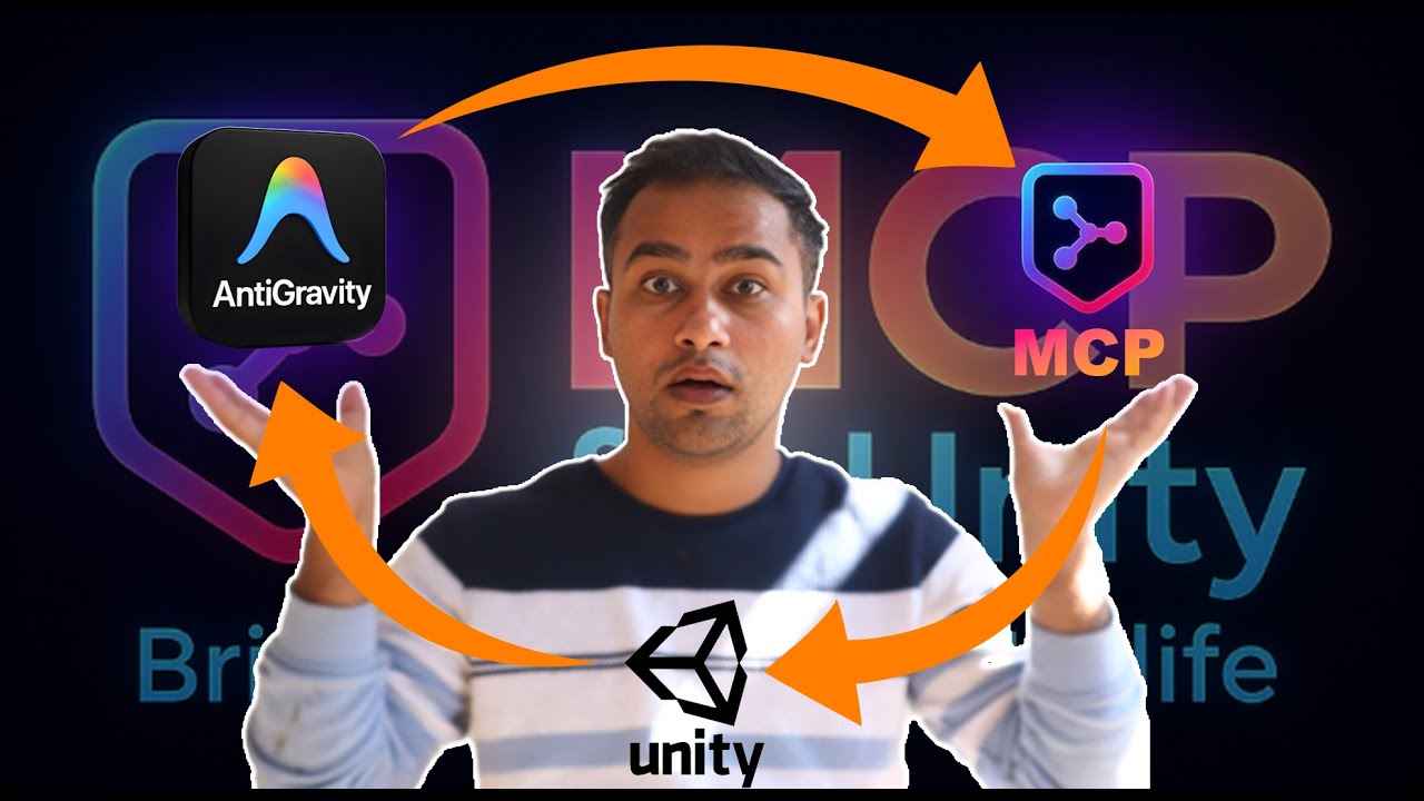 Build a 3D Game in Unity Using MCP + Google Antigravity In Unity | (Vibe Coding)