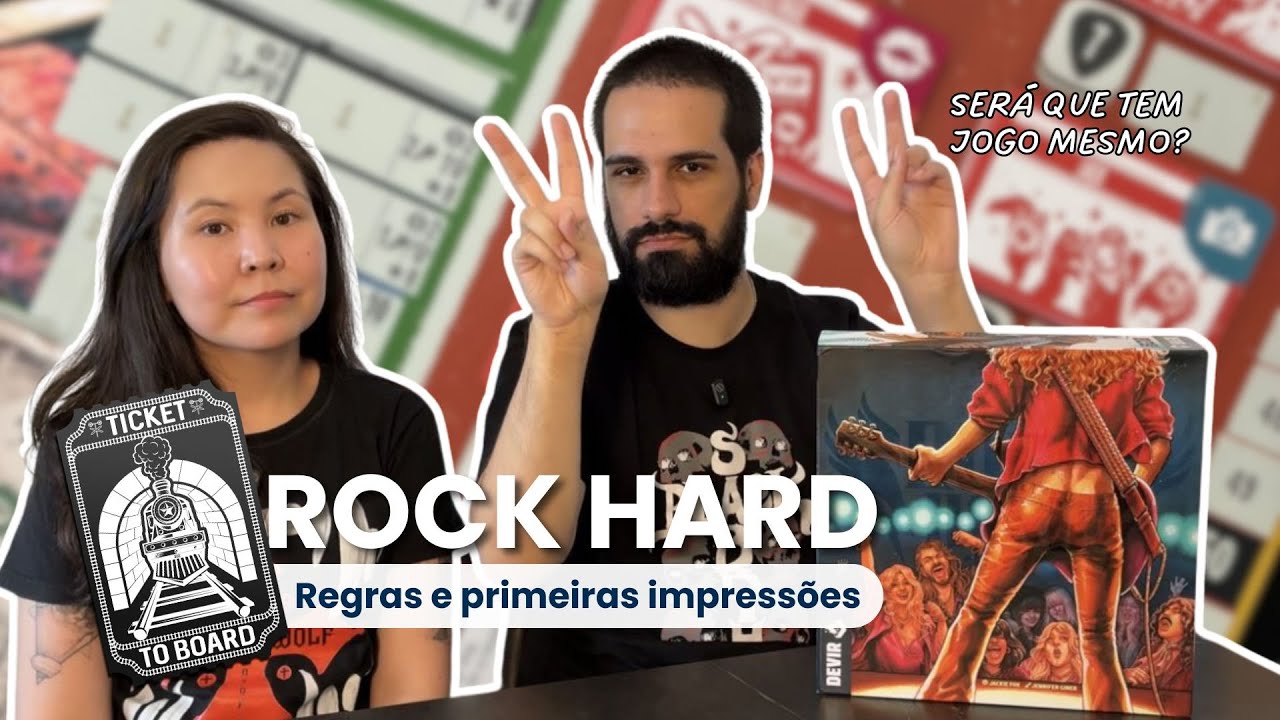 O que achamos de Rock Hard: 1977? Primeiras impressões e overview de regras