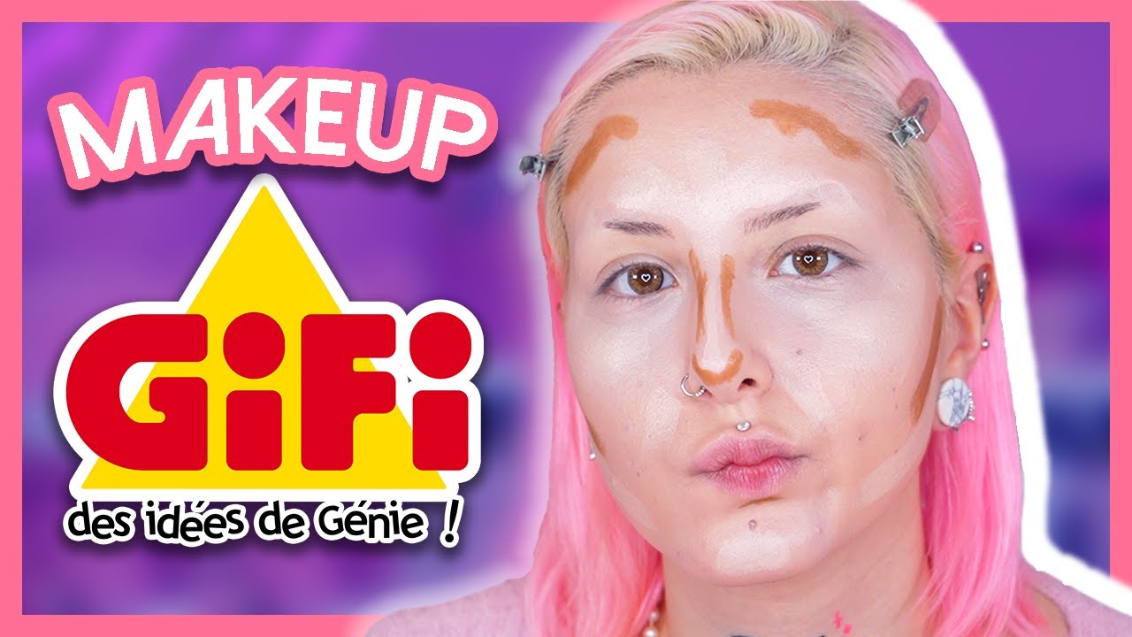 MAQUILLAGE GIFI : LE CRASH TEST (jme suis toujours pas remise des paillettes à 27€)