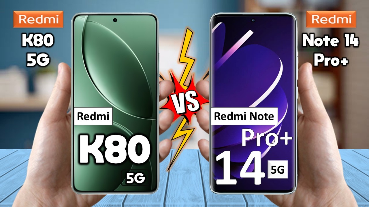 Redmi K80 Vs Redmi Note 14 Pro Plus - Full Comparison 🔥 Which is BETTER for You?
