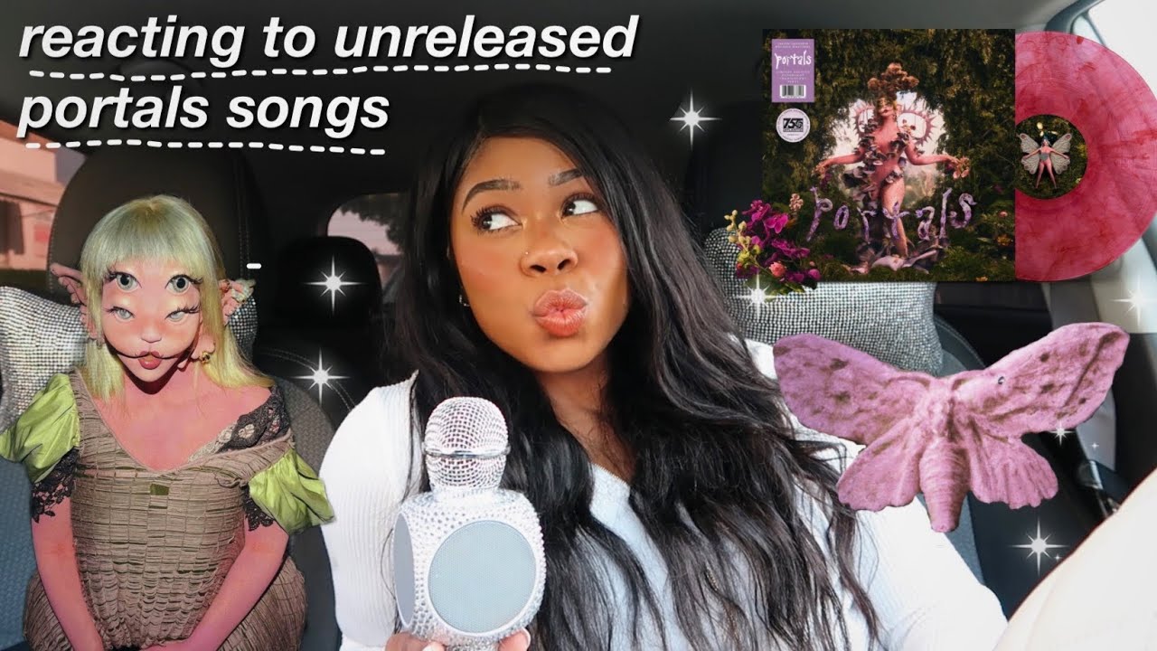 REACTING TO PORTALS UNRELEASED MELANIE MARTINEZ SONGS (garden, dragons blood, void demo…)