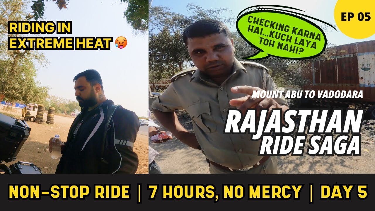 Solo Ride | Mount Abu to Vadodara | Rajasthan Ride Saga EP 05 | KTM 390 Adventure