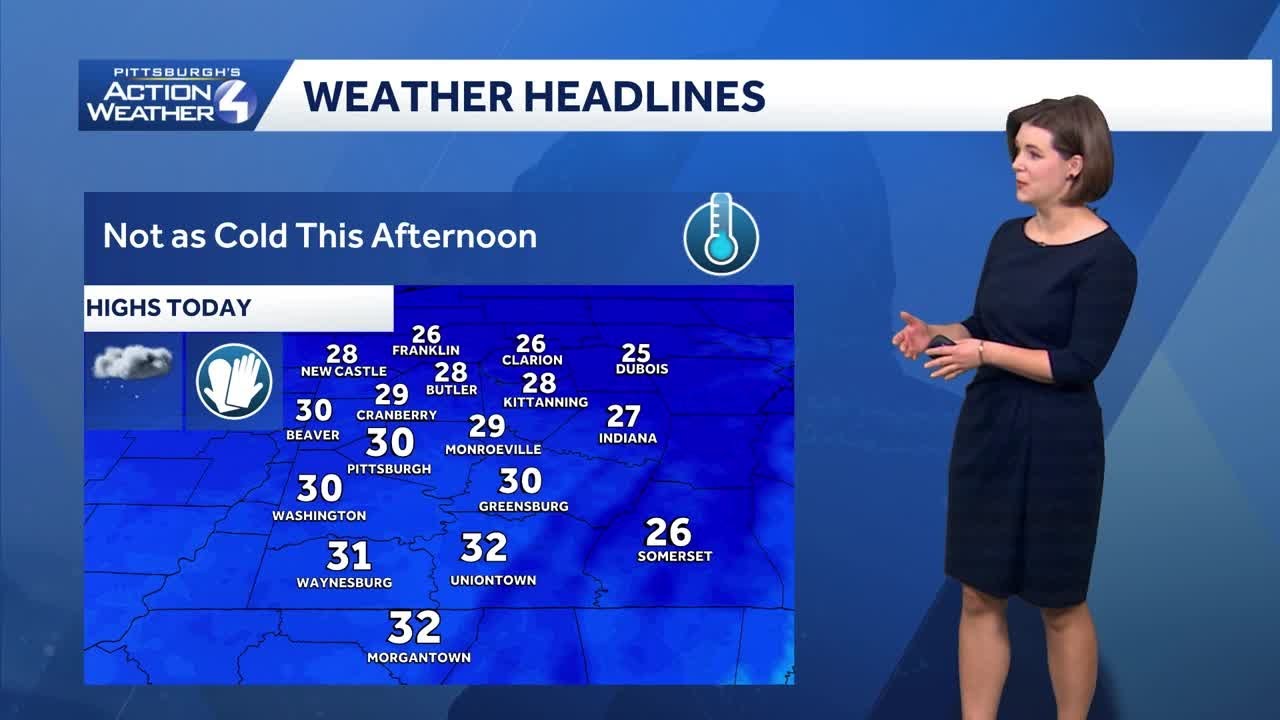 Western PA: Passing flakes before colder air returns | February 3