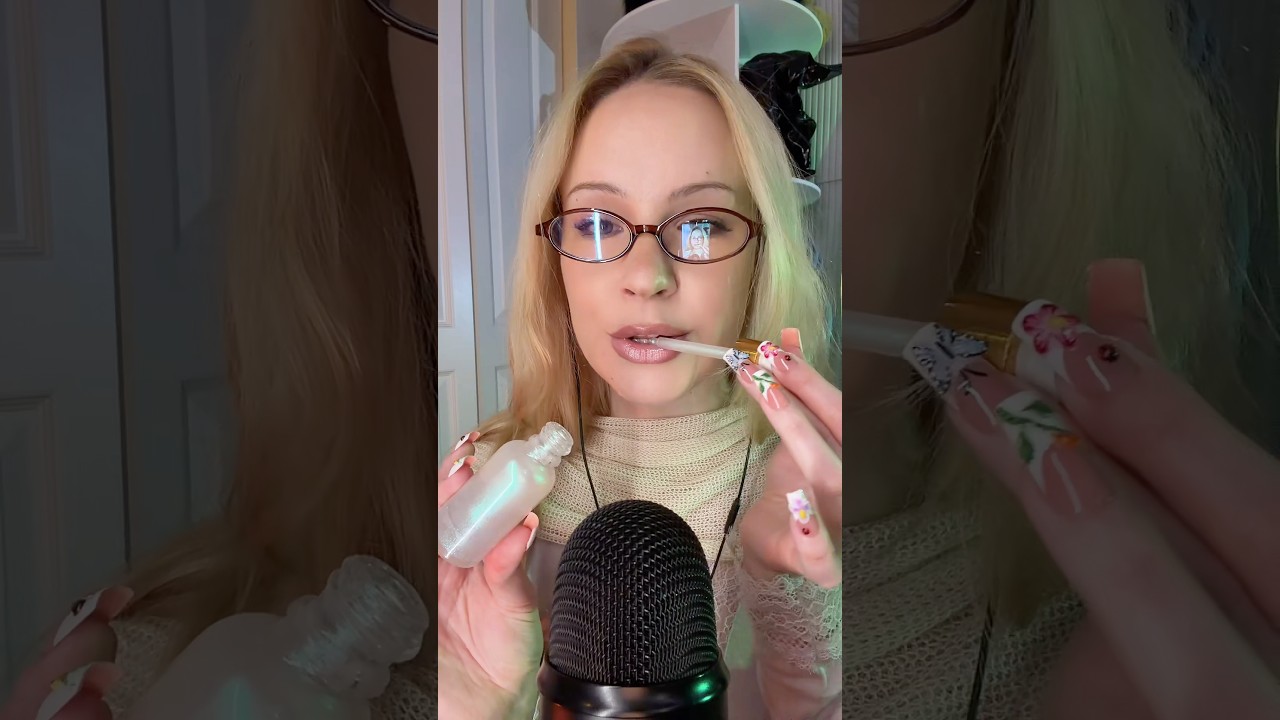 Glass dropper (aka magic serum 💧) #asmr